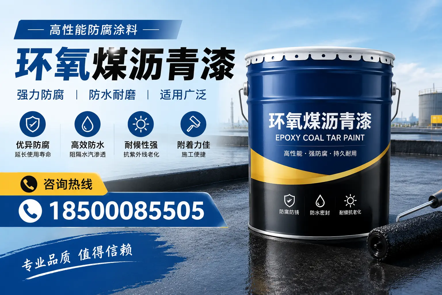 环氧煤沥青漆的主要成分与功能，太原用户深度了解